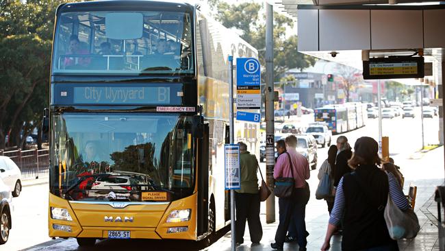 The B-Line at Warringah Mall. Picture: Picture: Adam Yip