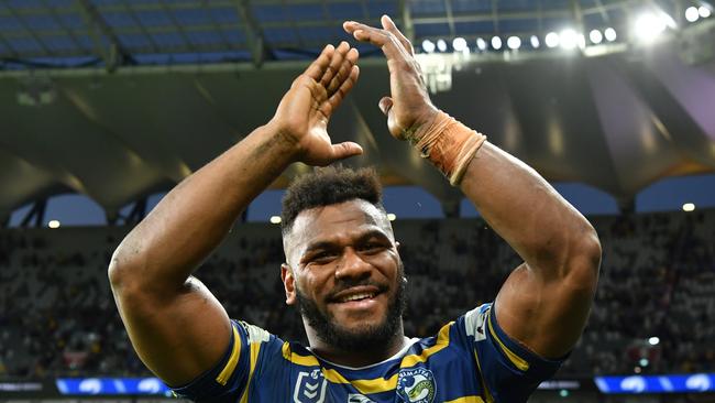 Maika Sivo has been rushed home from his Fijian vacation. Picture: Joel Carrett