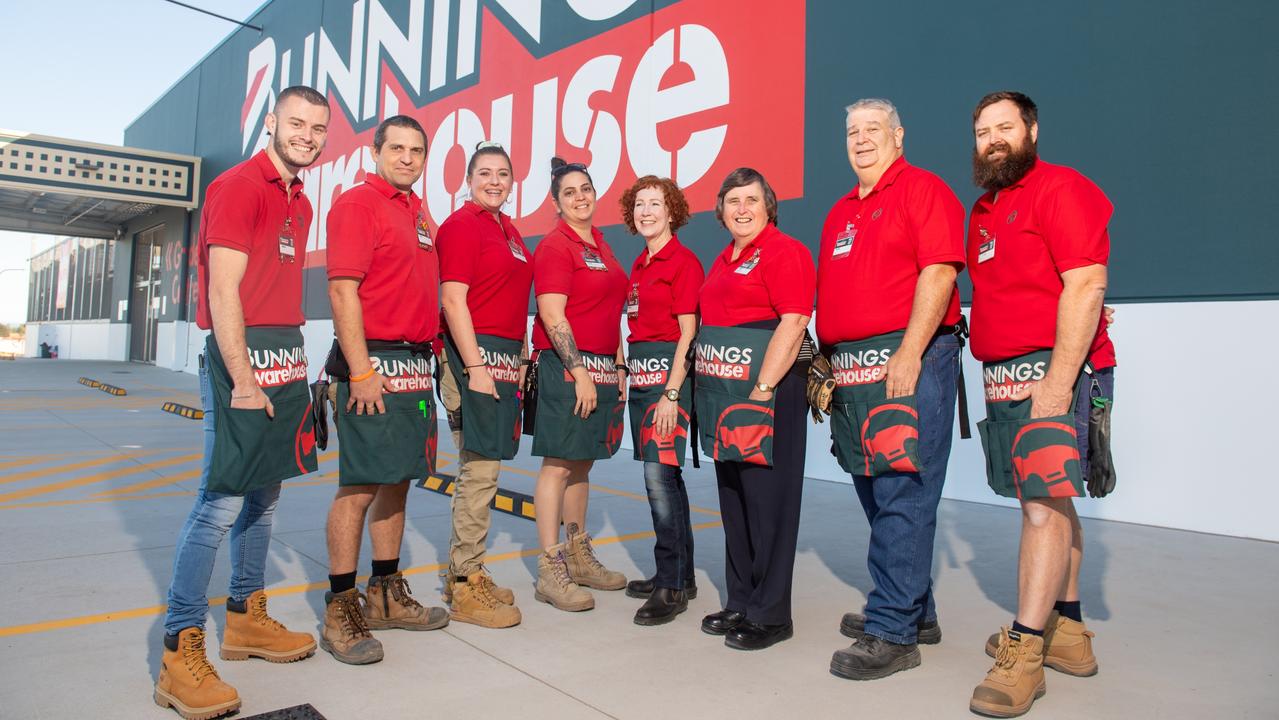 The new Bunnings employs more than 100 people. Photo: Ali Kuchel