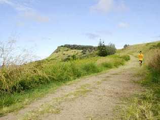 Route for the shared pathway from Pat Morton lookout into Lennox Head. . Picture: DOUG EATON