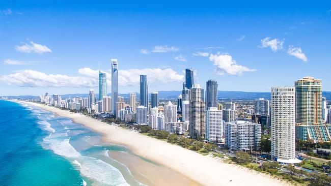 Surfers Paradise on the Gold Coast.