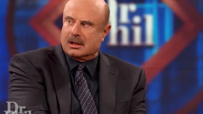 Dr Phil delivers some side-eye as Nicolette’s tale of woe unfolds. Picture: Facebook/Dr Phil