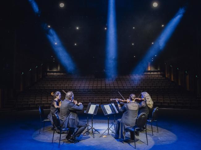 Acacia Quartet performing in 2021. Picture: Little Image Co