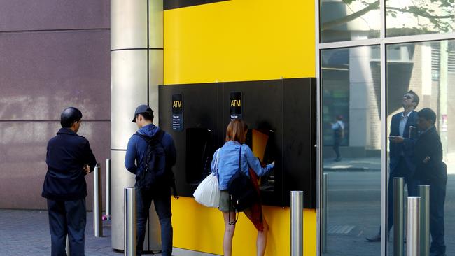 24/10/2017: Generic pictures of Commonwealth Bank logo. Hollie Adams/The Australian