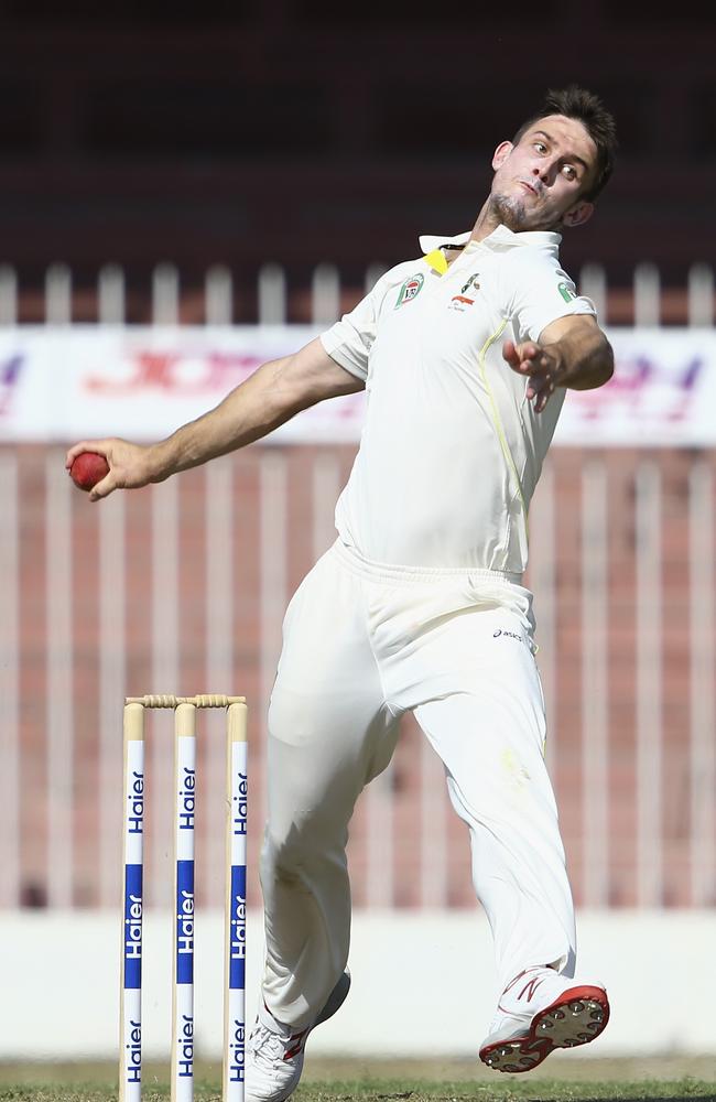 Mitch Marsh has impressed teammates with his mature approach to bowling.