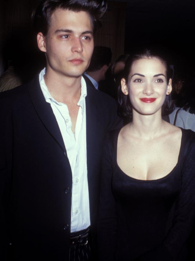 Johnny Depp and Winona Ryder were together for four years in the 1990s. Picture: Barry King/WireImage)