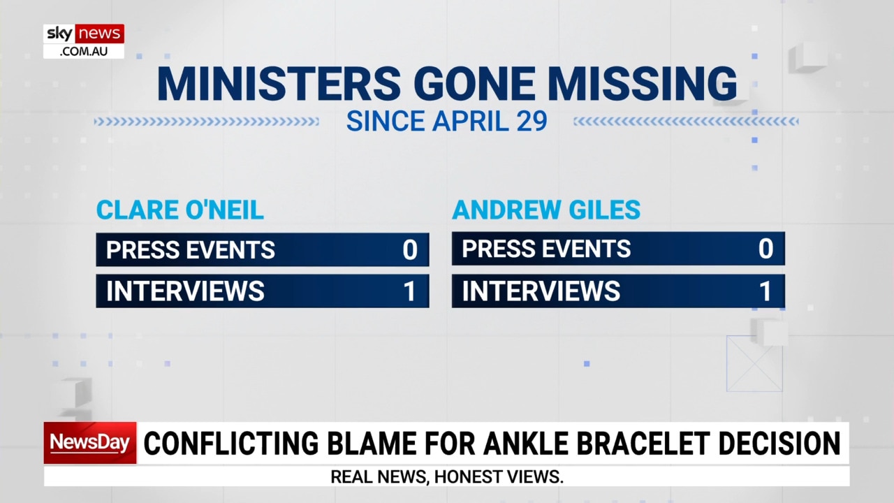 Clare O’Neil and Andrew Giles under pressure to face the media following detainee bungle