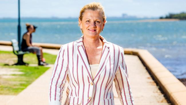 Redland City mayor Karen Williams at Wellington Point in 2020. PHOTO: AAP: Richard Walker