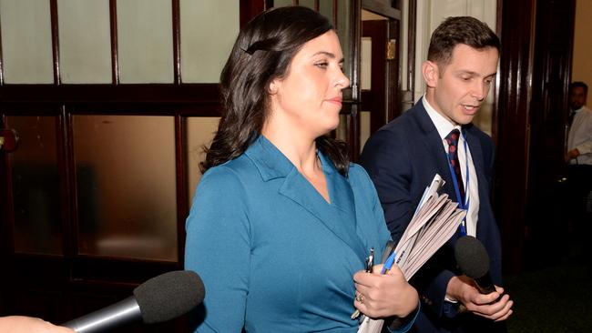 Liberal MP Moira Deeming has been slapped with a 9-month suspension from the party. Picture: NCA NewsWire