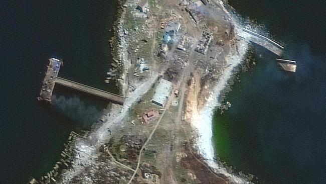 Russian forces have abandoned Snake Island. Picture: AFP