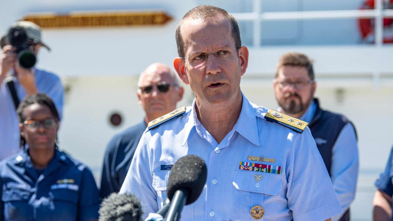 US Rear Adm. John Mauger. Picture: Joseph Prezioso / AFP