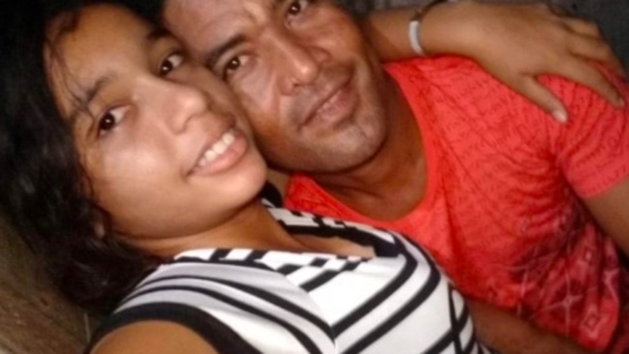 Luana Costa was allegedly subjected to sexual assaults by Francinildo Moraes, 43, (both pictured) before and during her pregnancy