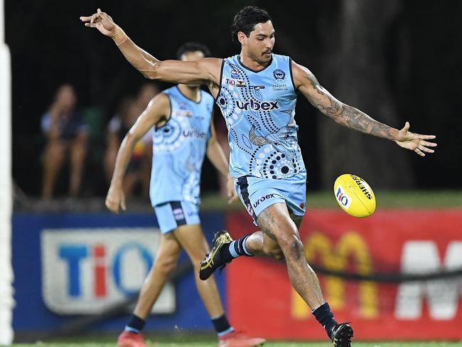 Darwin Buffaloes haven’t enjoyed the best of results through the mid-season rounds. Picture: Felicity Elliott/AFLNT Media