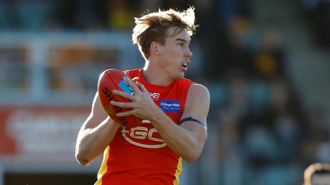 Tom Lynch is tipped to leave Gold Coast at the end of the season. Picture: AAP