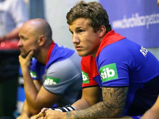 Trent Hodkinson is a huge buy for Newcastle. Picture: Peter Lorimer.