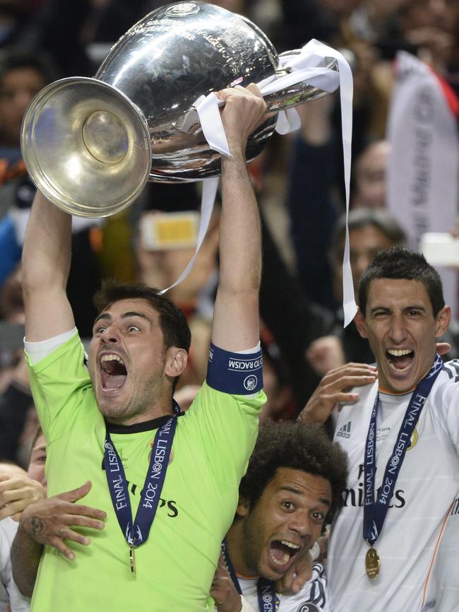 Iker Casillas did pretty well with Real Madrid and Spain. (AFP Photo)