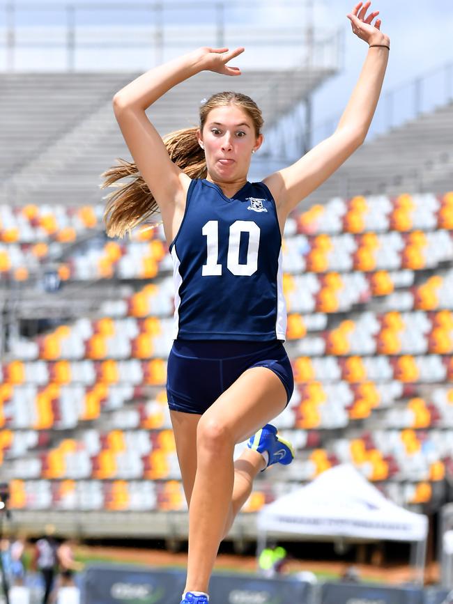 The Queensland All Schools track and field championships at QSAC. Saturday November 2, 2024. Picture, John Gass