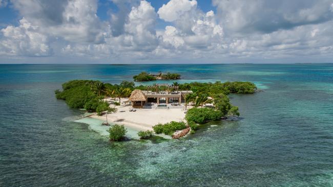 The Gladden Private Island in Belize.