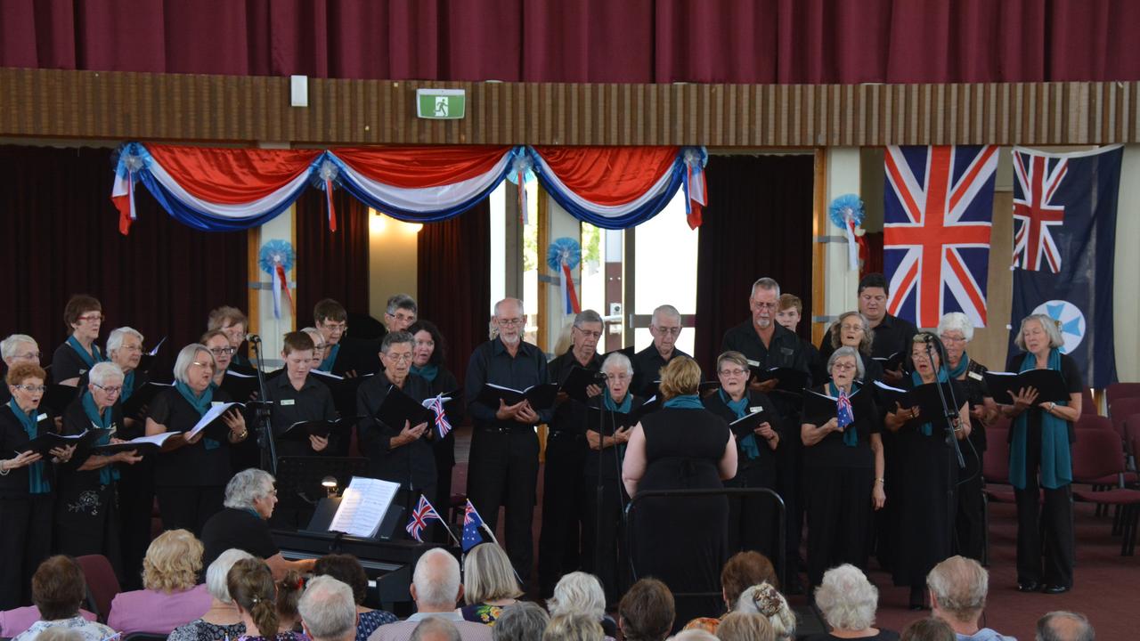 The South Burnett Chorale sing at the Proms in the South Burnett concert in Kingaroy on Sunday, November 17. (Photo: Jessica McGrath)