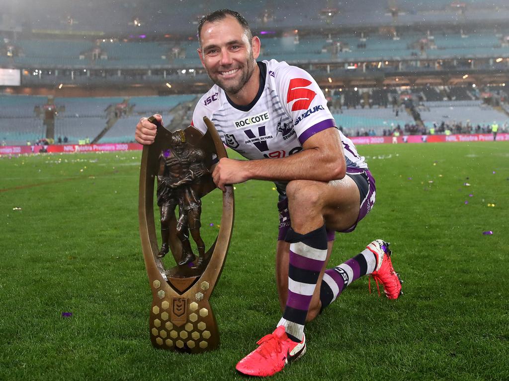 Cameron Smith won three premierships with the Storm. (Photo by Cameron Spencer/Getty Images)