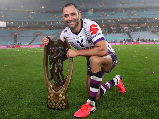 Cameron Smith won three premierships with the Storm. (Photo by Cameron Spencer/Getty Images)