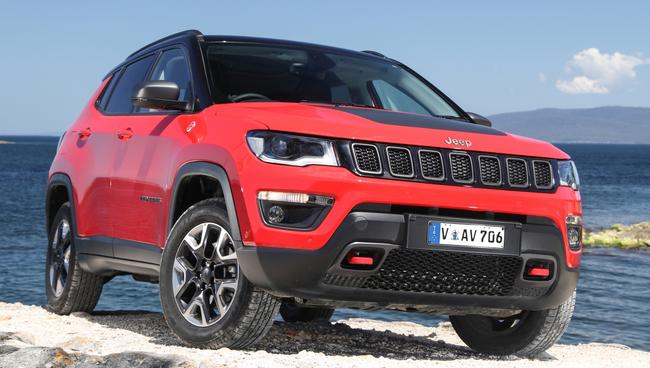 The Jeep Compass Trailhawk is rated to impress off-road.