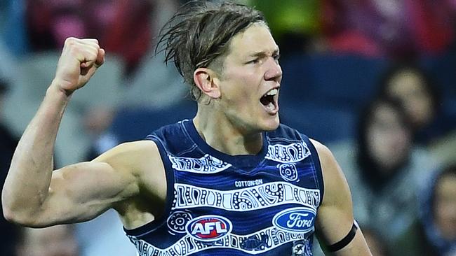 Rhys Stanley impressed against Carlton in round 23 but was dumped for the qualifying final. Pic: Getty Images