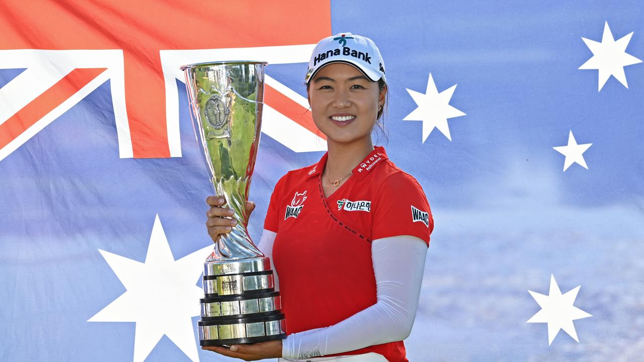 Minjee Lee;  Superstar Australia memenangkan medali Greg Norman kedua