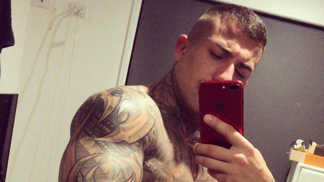 Accused Villains gang member Harley Barbaro. Picture: Instagram