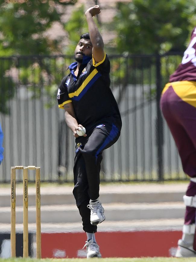 Upul Bandara in action for St Bernard's. Picture: Andy Brownbill