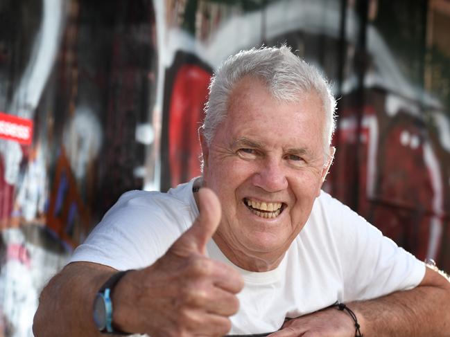 Darryl Braithwaite will sing the Horses before the next Sharks game and will be in Melbourne for a shoot this Friday. Picture: Tony Gough