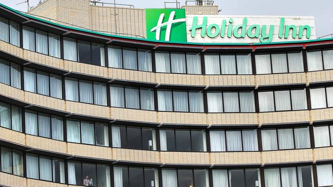 An outbreak traced back to the Holiday Inn near Melbourne Airport triggered a third lockdown. Picture: NCA NewsWire/Ian Currie