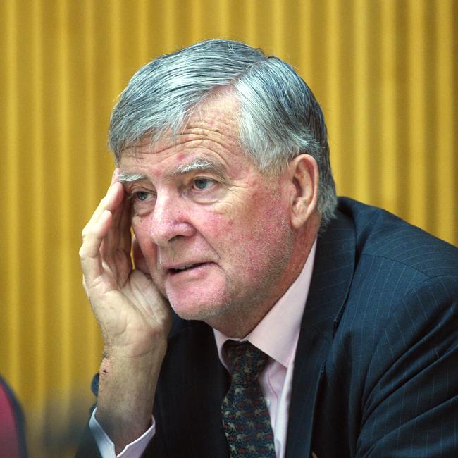 Former Liberal Senator Bill Heffernan of Junee in southern NSW had sheep stolen. Picture: Mick Tsikas