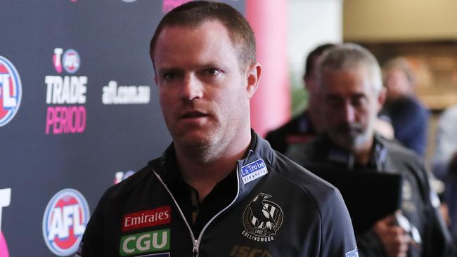 Ned Guy resigned as Collingwood list boss on Thursday. Picture: Michael Klein