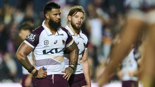 Payne Haas could reportedly leave the Broncos at the end of his contract. (Photo by Brett Hemmings/Getty Images)