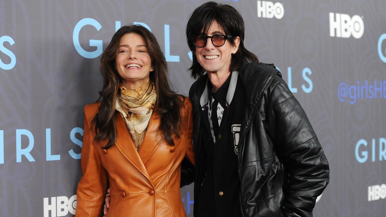 Porizkova with late husband Ric Ocasek in 2013. Picture: Evan Agostini/Invision/AP