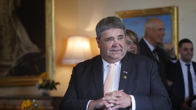 Minister Kerry Vincent. New Tasmanian government cabinet swearing in at government house in Hobart. Picture: Nikki Davis-Jones