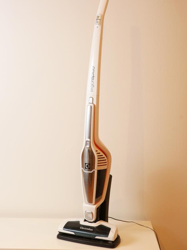 Electrolux Ergo Rapido vacuum cleaner: My gosh, I love this. This one is cordless and so easy to use, and because I have a dog, I am always pulling out the vacuum cleaner. It’s quick, easy and I can do all the rooms in one hit.