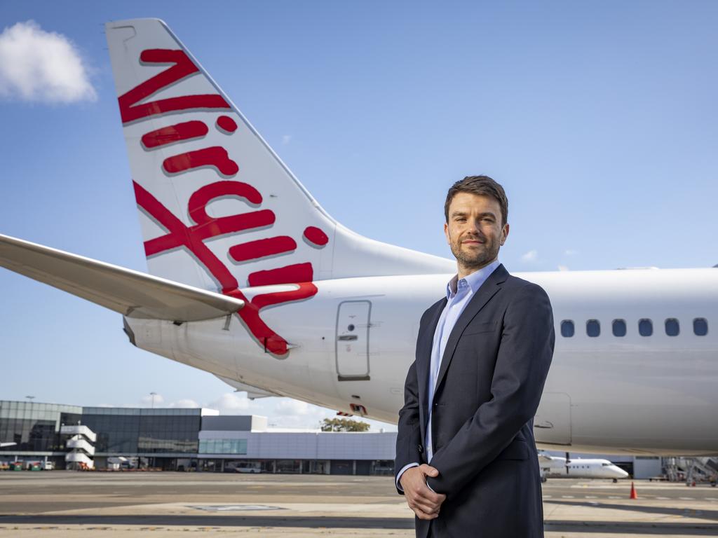 Nick Rohrlach, CEO of Velocity at Virgin Australia. Picture: Dallas Kilponen/Virgin Australia