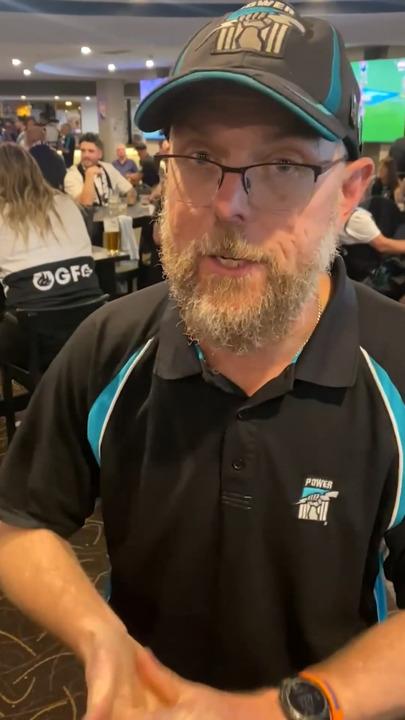 Port Adelaide true believers flock to Sydney for prelim bonanza