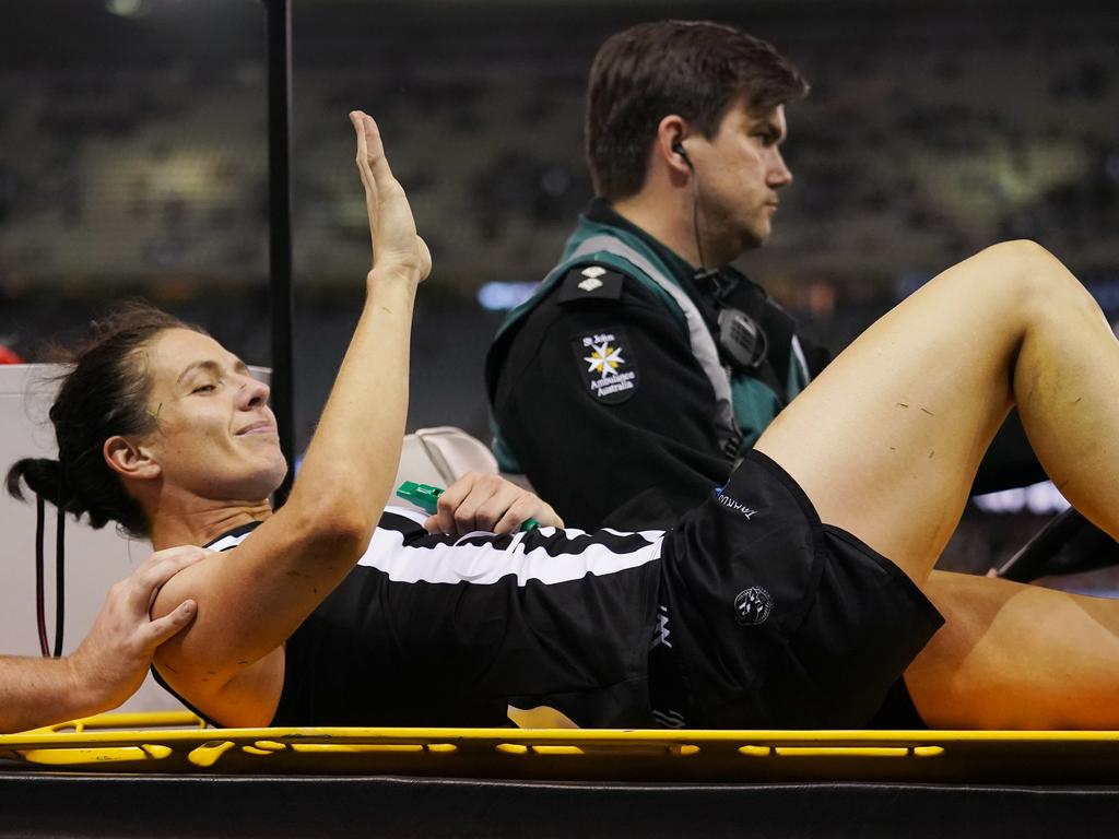 Brazill recovery from an ACL injury gave her time to consider her career priorities. Picture: AAP Image/Michael Dodge