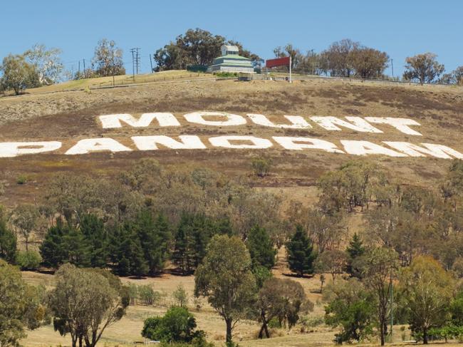 Mount Panorama in Bathurst, NSW, Australia.