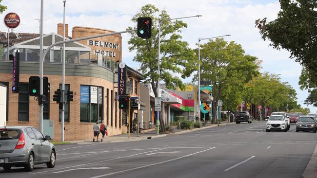 The area around High St, Belmont, has been identified as a future target for increased residential building. Picture: Alan Barber