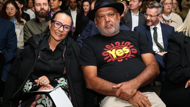 Indigenous Australians Minister Linda Burney and Noel Pearson. Picture: NCA Newswire / Gaye Gerard