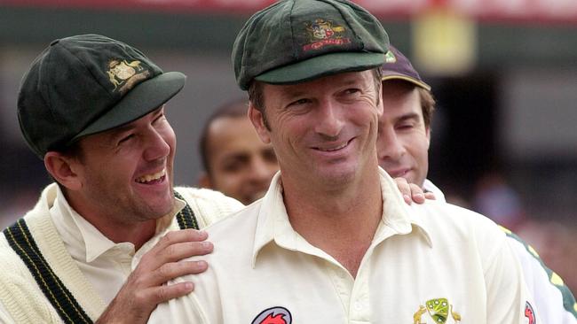 Steve Waugh and Ricky Ponting.