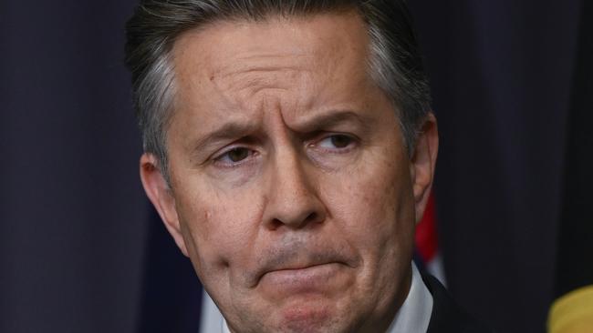 CANBERRA, AUSTRALIA  - NewsWire Photos - May 26, 2025: Minister for Health and Ageing, Minister for Disability and the NDIS, Mark Butler holds a press conference at Parliament House in Canberra. Picture: NewsWire / Martin Ollman