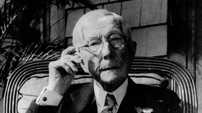 Reputedly the world’s first billionaire, US oil magnate John D. Rockefeller, shown in 1930. Picture: AP