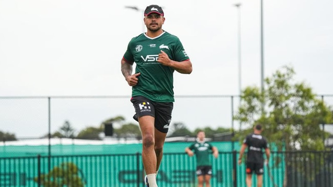 Latrell Mitchell has returned to Rabbitohs pre season in great shape. Photo: Rabbitohs