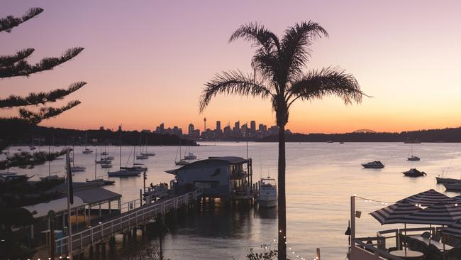 The view from Watsons Bay Boutique Hotel. Photo: supplied