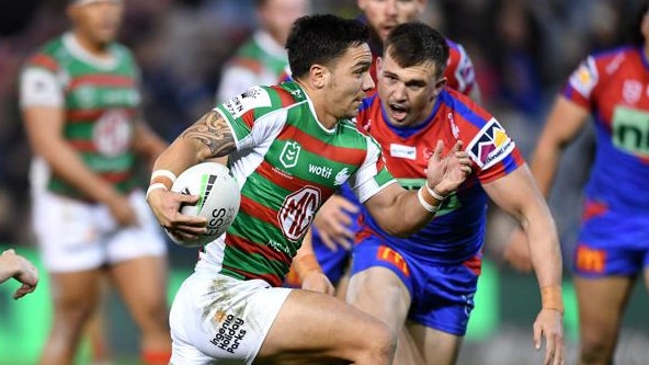 Kodi Nikorima has added depth to the Rabbioths’ halves. Picture: NRL Images.